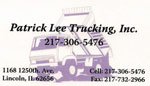 Patrick Lee Trucking, Inc.