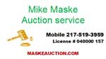 Mike Maske Auction Service