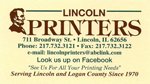 Lincoln Printers
